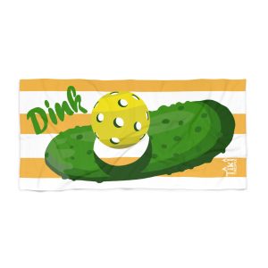 Pickle Ball Dink Beach Towel