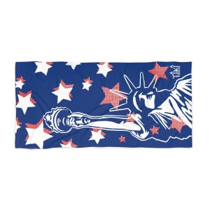 Liberty Star Beach Towel